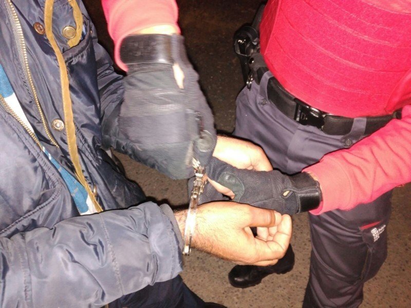 Un detenido por Policía Foral. Foto: Archivo Policía Foral