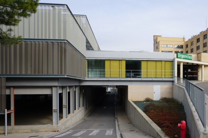 Edificio donde se ubica la nueva unidad de Hemodiálisis