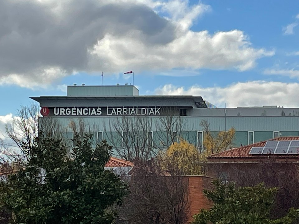 Foto: Urgencias del Hospital Universitario de Navarra