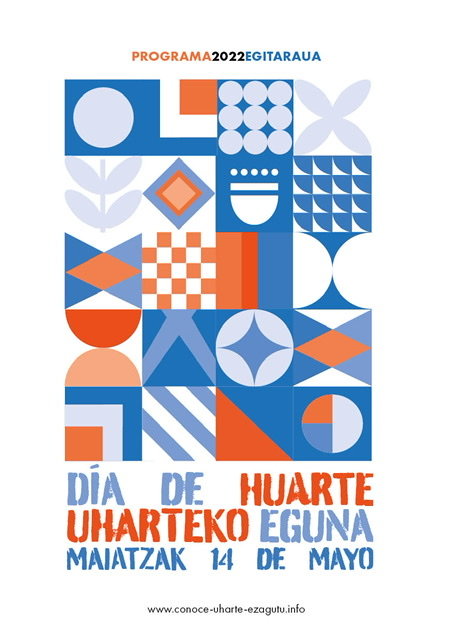 Foto: Cartel del día de Huarte 2022