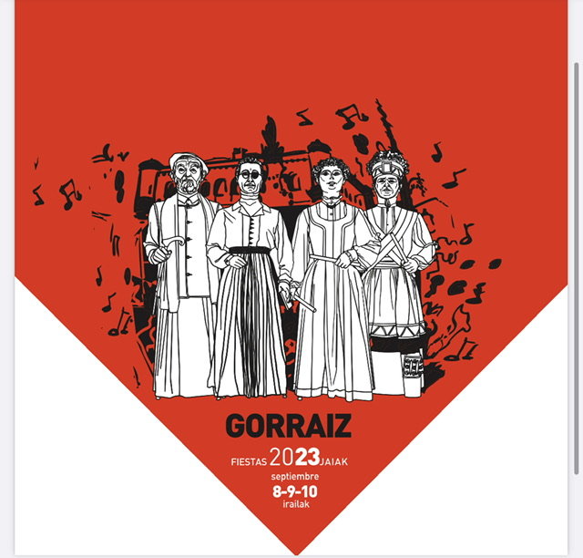 Foto: Cartel anunciador de las fiestas de Gorráiz 2023