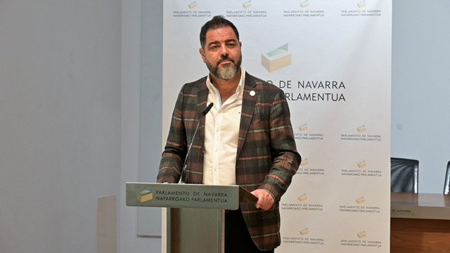 Foto: Ramón Alzórriz, portavoz del PSN-PSOE