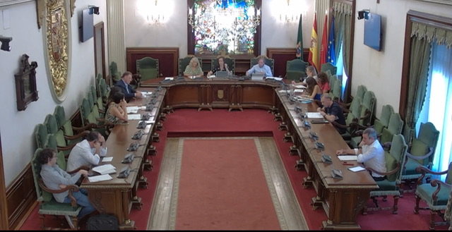 Foto: Sala de plenos y comisiones del Ayuntamiento