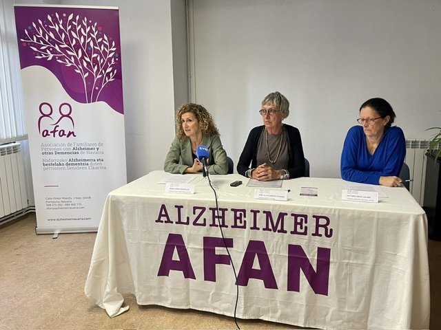 Foto: Presentación de la semana del Alzheimer, de AFAN