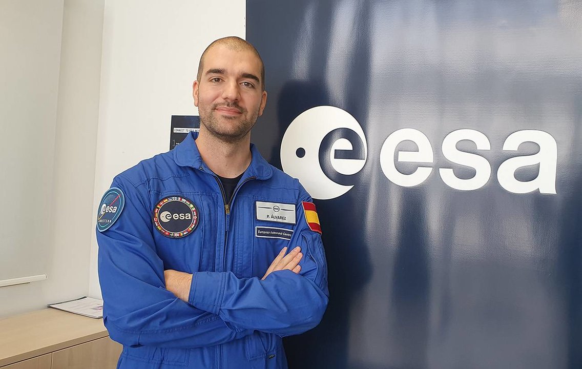 Pablo Álvarez, astronauta de carrera de la Agencia Espacial Europea (ESA). / SINC