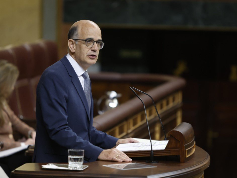 Alberto Catalán (UPN) en su intervención en el Congreso