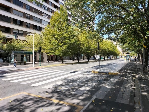 Foto: Avenida de Pío XII. Imagen cedida