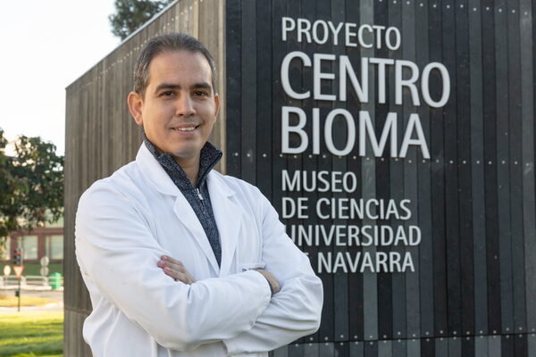 Yasser Morera, investigador del Instituto de Biodiversidad y Medioambiente (BIOMA) de la Universidad de Navarra