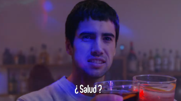 Foto: campaña del Gobierno de Navarra sobre el consumo de alcohol