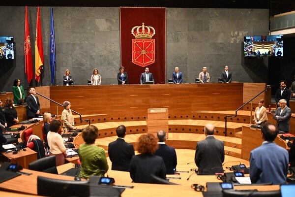 FOTO: Pleno del Parlamento Foral