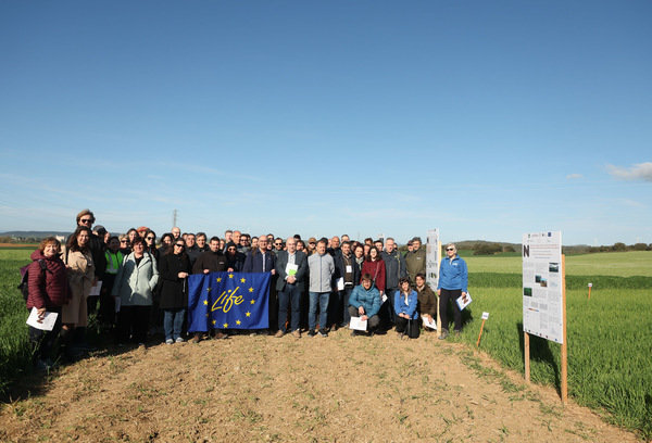 Foto: Un centenar de expertos europeos han participado en la visita.