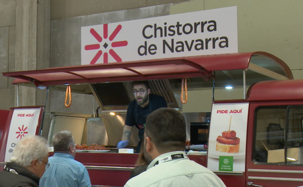 Foto: Chistorra de Navarra en el Salón de Gourmets